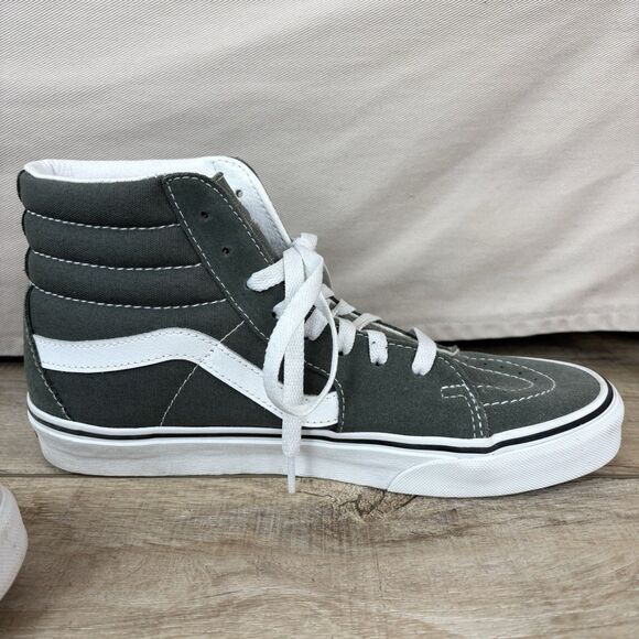 Vans Sk8 Hi Forest Green Suede HT Sneakers Skateboard Mens Sz 8 Athletic Preppy main image 11